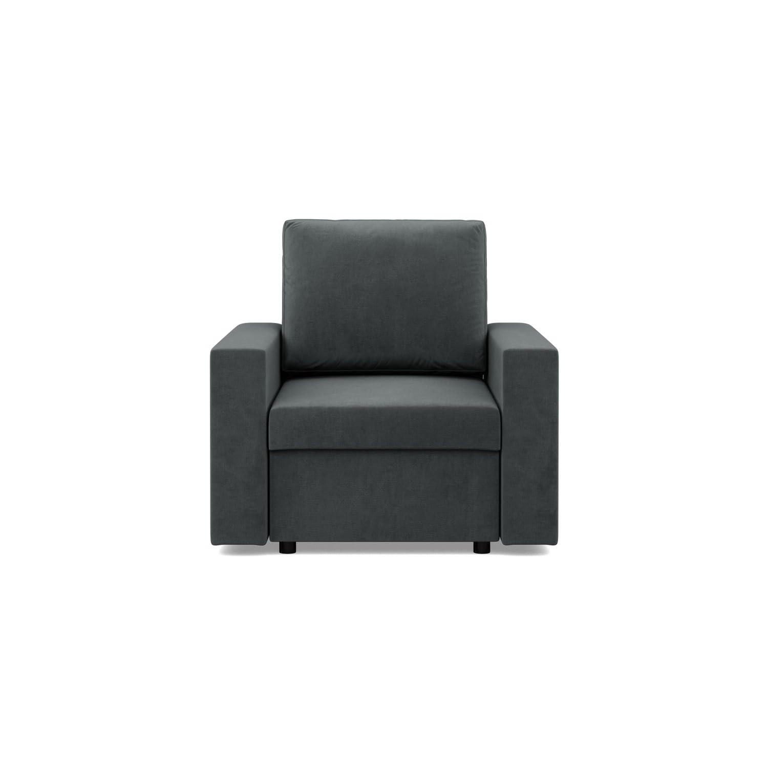 LOUNGESESSEL NEO, BONELL, Grau - Grau, Textil (83/92/92cm) - Mebligo
