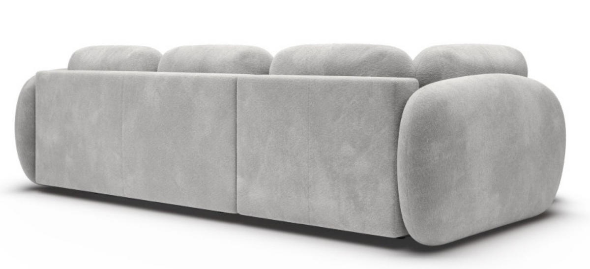 ECKSOFA Grau OLIVIO II Ausziehbar Links - Grau, Textil (289/190cm) - Sepro Meble