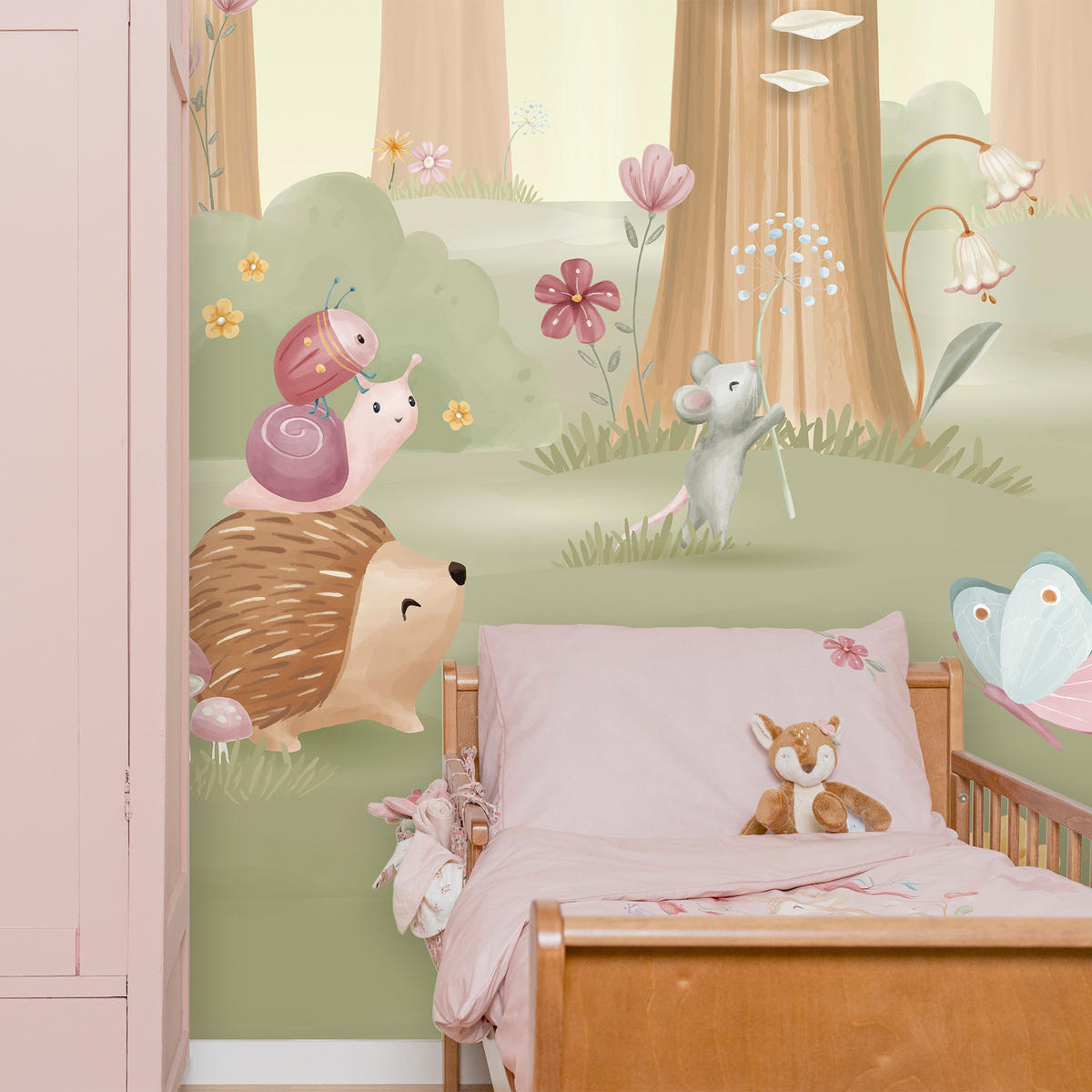 FOTOTAPETE Fairy Garden - Multicolor, Papier/Kunststoff (300/280cm) - Little Dutch