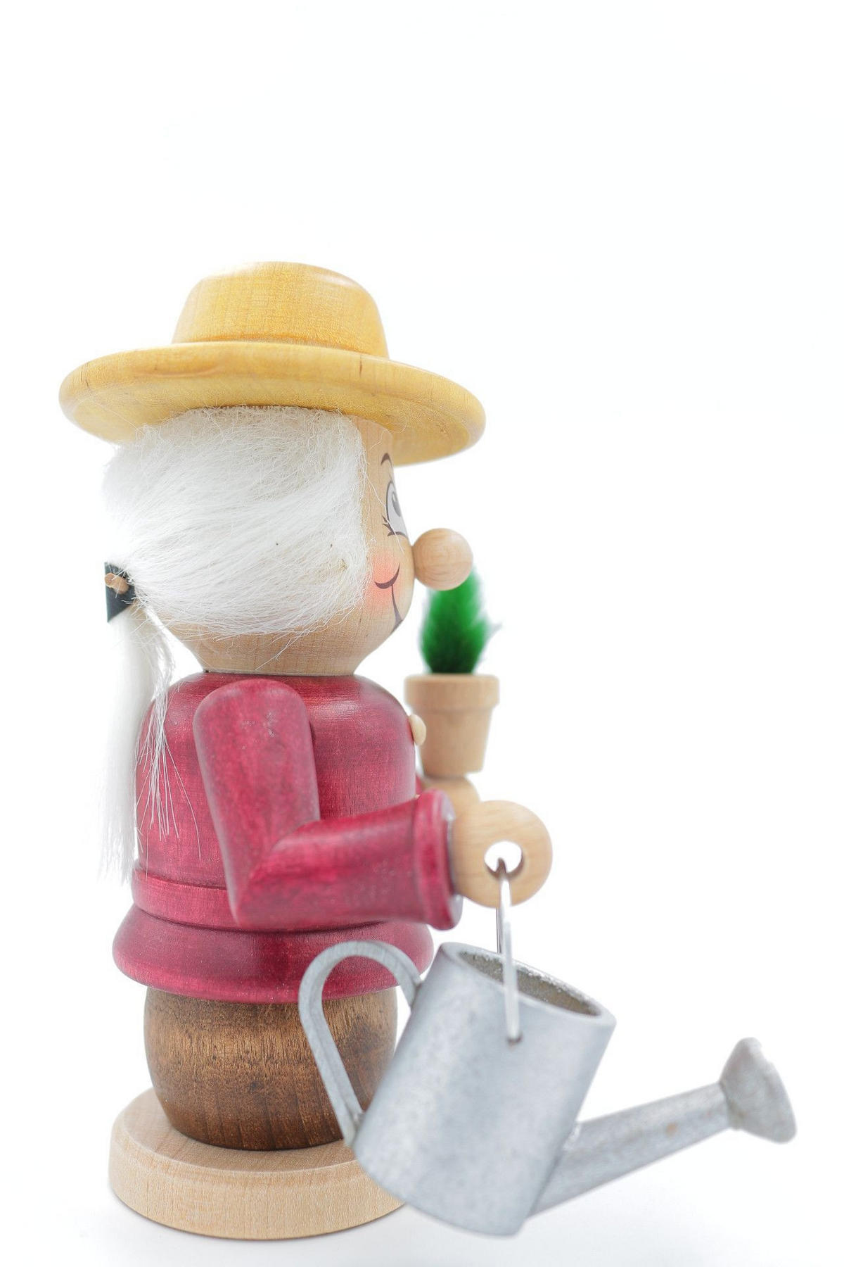 RAUCHFIGUR Wichtel Gärtnerin 15cm - Multicolor, Holz (9/15/0.1cm)