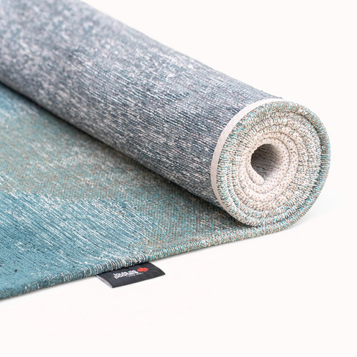 TEPPICH Inkjet Meditation Lagoon 140/200 cm - Blau, Textil (140/200cm) - Louis De Poortere