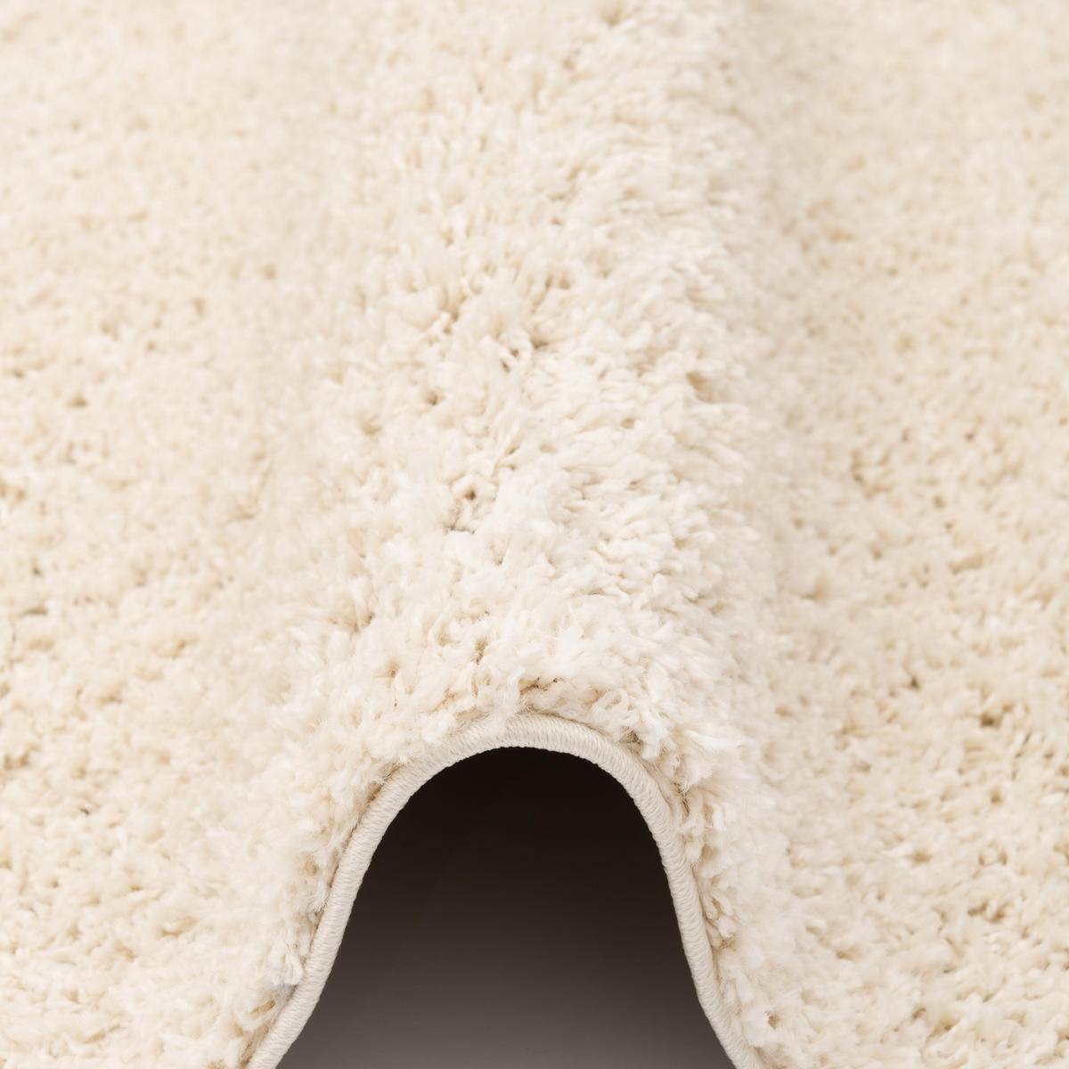 HOCHFLOR LANGFLOR SHAGGY TEPPICH FLUFFY - Beige, Textil (80/150cm) - Pergamon
