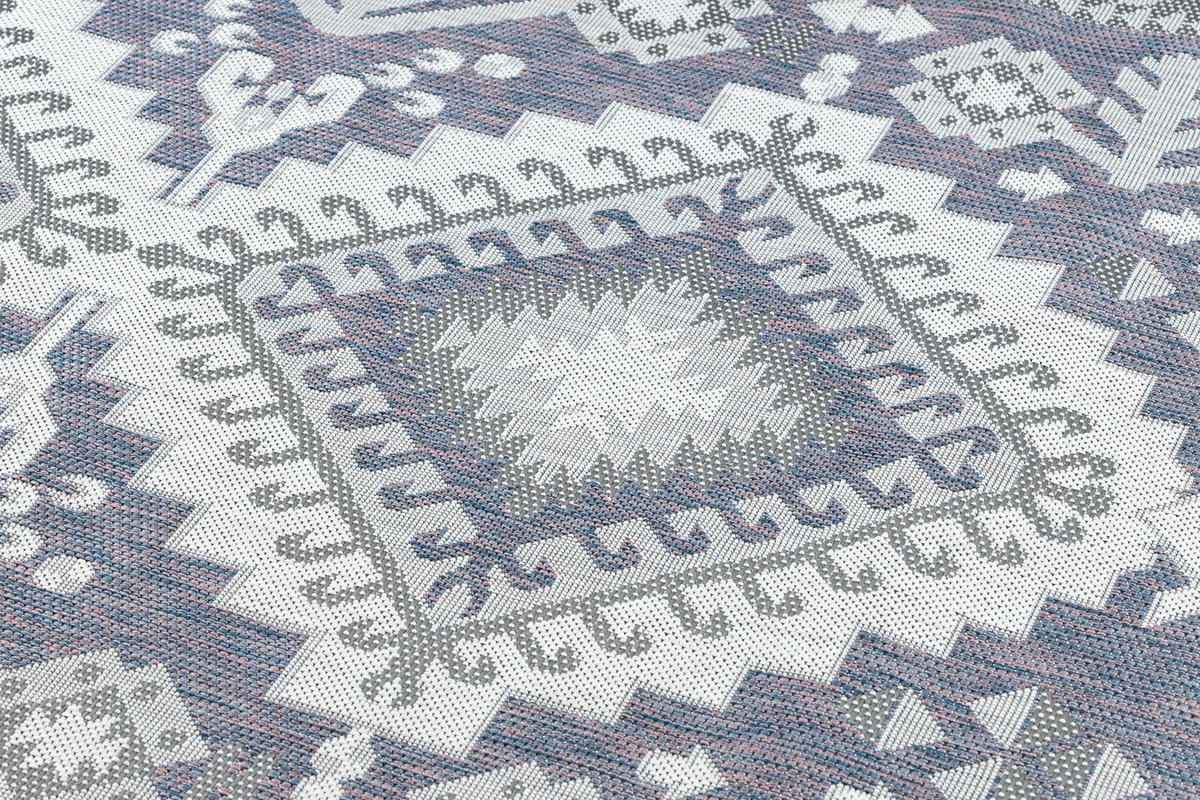 TEPPICH Sion 180/270 cm - Blau, Textil (180/270cm) - rugsX