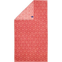 HANDTÜCHER COORDINATES CARRÉ 2557 CORAL - 22 - Rot, Textil (80/150cm) - Zöllner