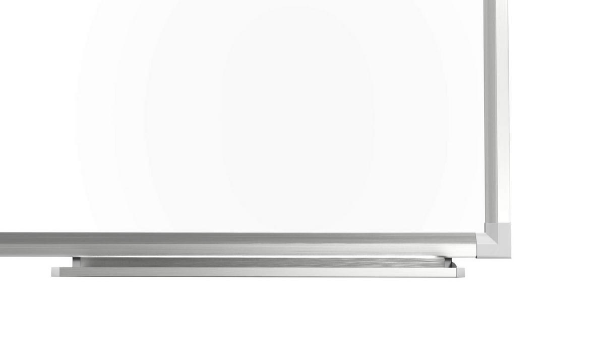 WHITEBOARD Magnetisch 60x40cm Magnettafel mit Aluminiumrahmen A7 - Weiß, Metall (60/40/1.4cm) - ALLboards