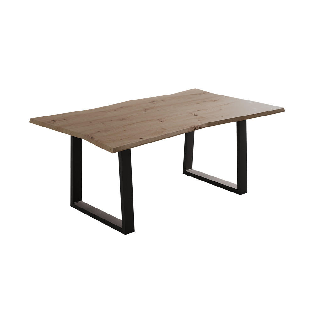 COUCHTISCH Yan Artisan 100 x 60 cm - Hellgrau, Holzwerkstoff (60/100/40cm) - Vicco