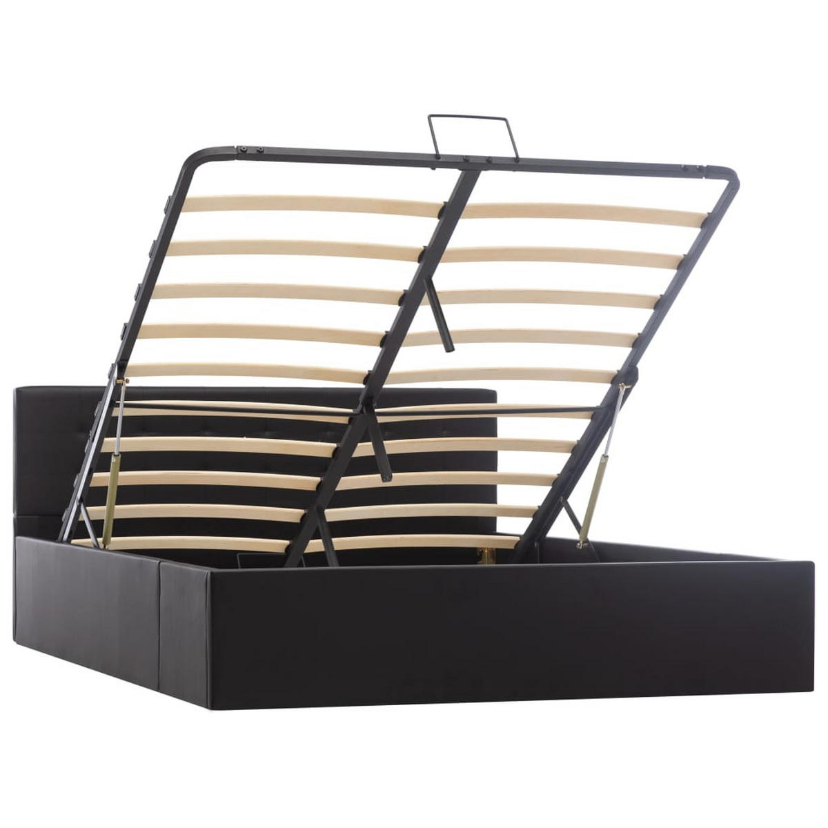 METALLBETT Jamison 148/211 cm - Schwarz, Metall (140/200cm) - Nettlife
