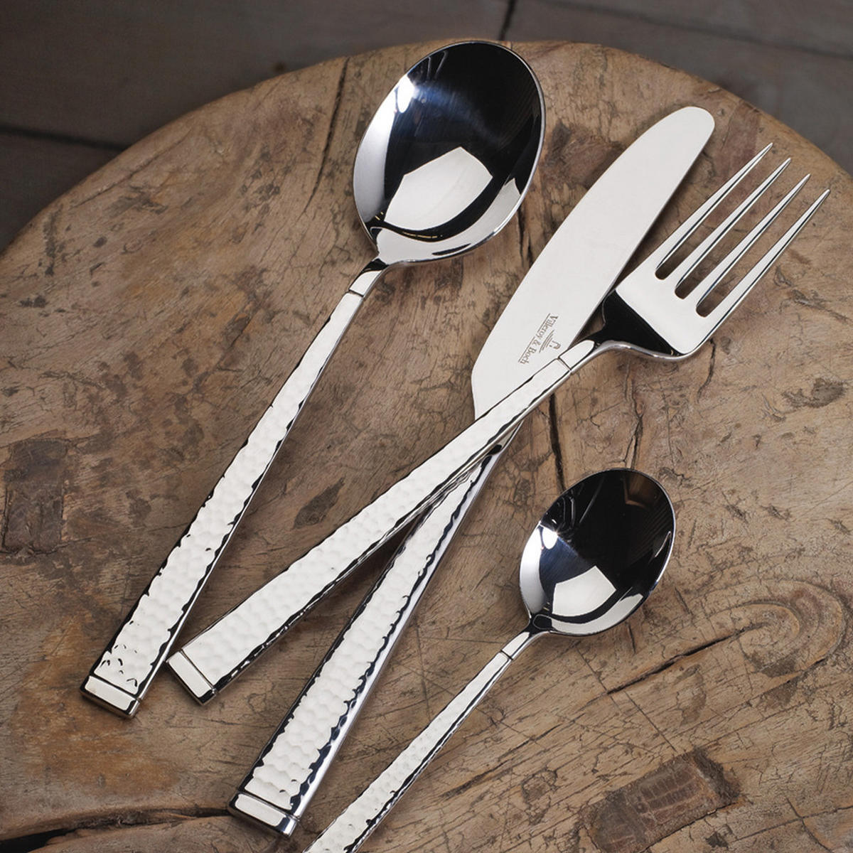 TAFELLÖFFEL Blacksmith silber 202 mm 6er Set - Silberfarben, Metall - Villeroy & Boch