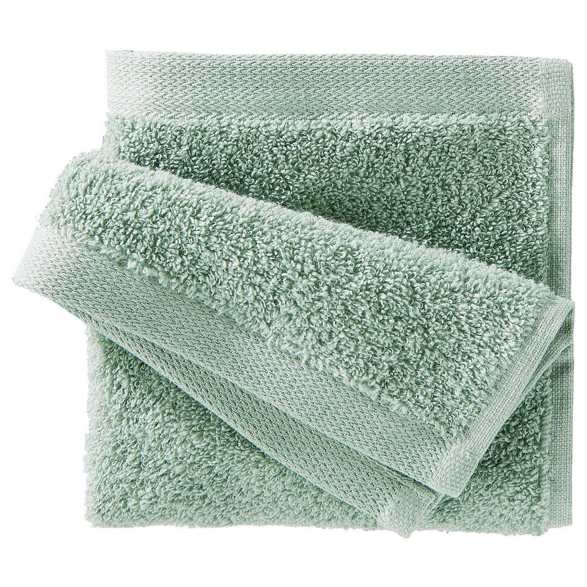 GÄSTEHANDTUCH (6er-Set) Fabulous 30x30 cm - Salbeigrün, Textil (30/30cm) - Butlers
