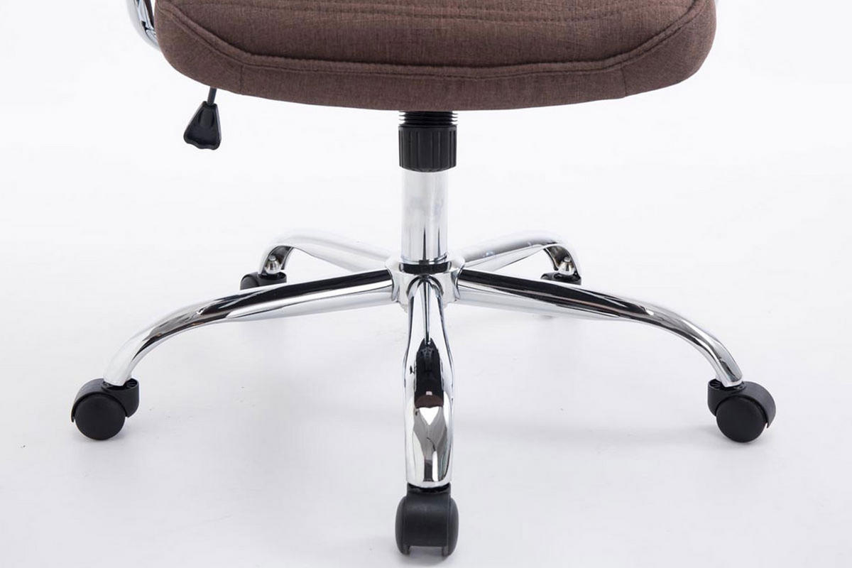 BÜROSTUHL Rocket Stoff Braun - Braun, Textil/Metall (60/128/67cm) - TPFLiving