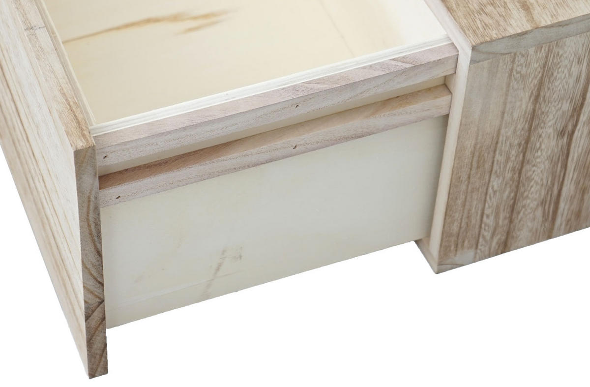 WANDREGAL Buche Dekor - Buchefarben, Holz (46/21/30cm) - MCW