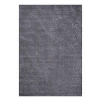 KURZFLOR-TEPPICH Fancy 904 Grau 120x160 cm - Anthrazit/Grau, Textil (120/160cm) - carpet city