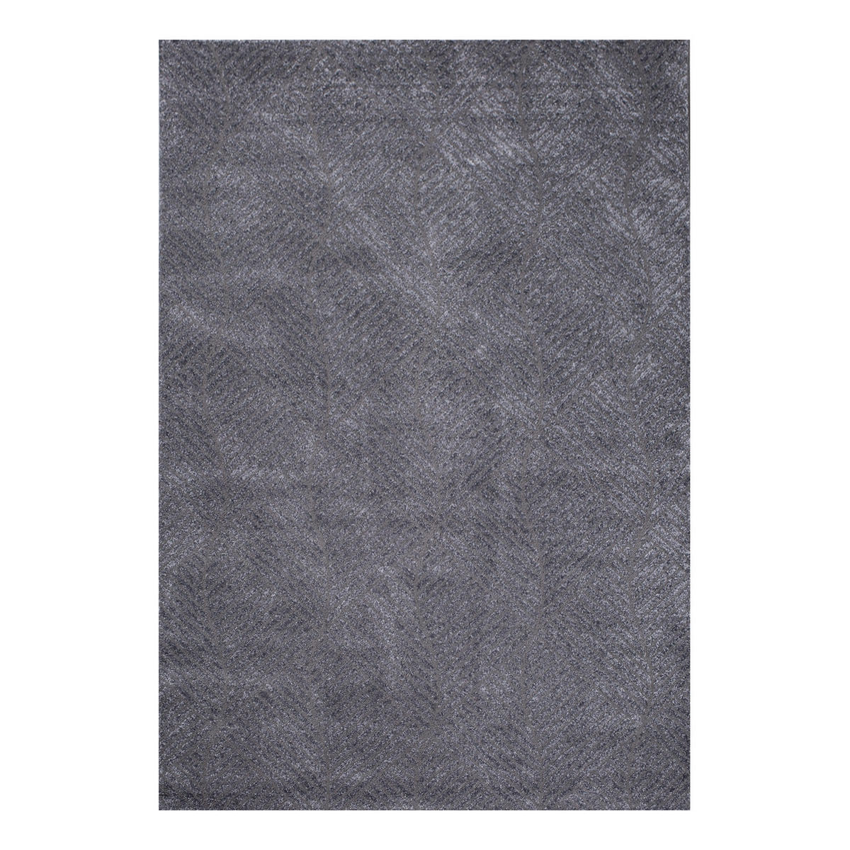 KURZFLOR-TEPPICH Fancy 904 Grau 120x160 cm - Anthrazit/Grau, Textil (120/160cm) - carpet city