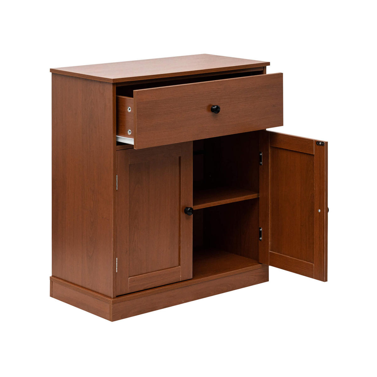 KOMMODE Braun 60/60/70 cm - Braun, Holzwerkstoff (60/70/60cm) - Mobili Rebecca