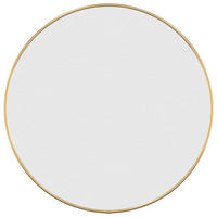 WANDSPIEGEL Golden Ø 50 Cm Rund - Goldfarben, Glas (50/50/50cm) - vidaXL
