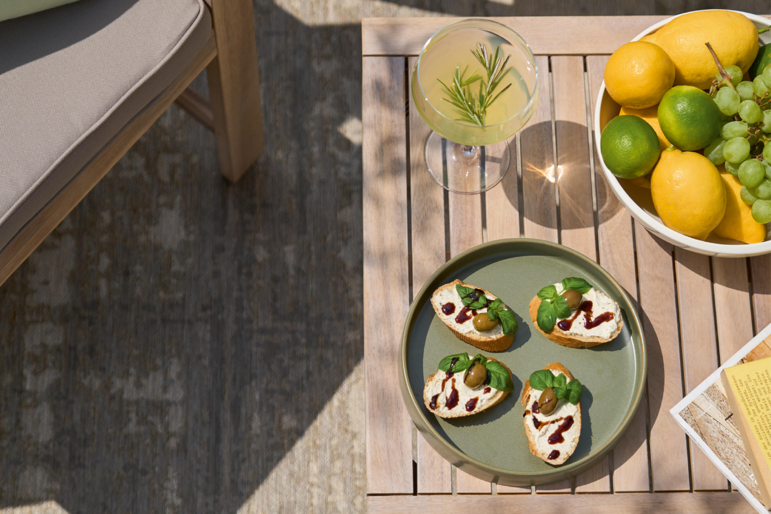 Wetterfeste Möbel aus Holz 