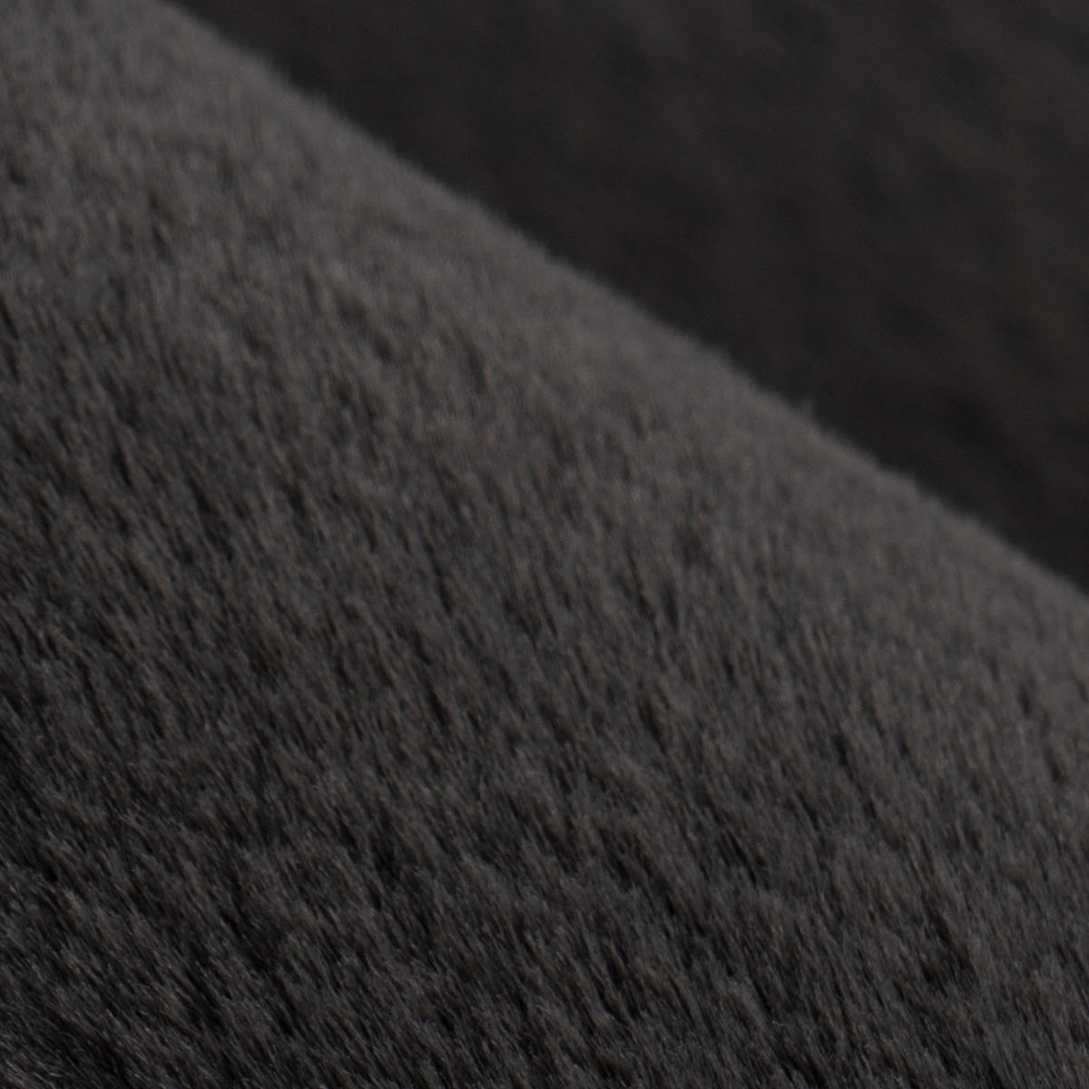 HOCHFLOR-TEPPICH Topia 400 Graphite 200x290 cm - Schwarz, Textil (200/290cm) - carpet city