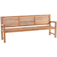 GARTENBANK 220/59 cm Holz teak - Teakfarben, Holz (220/92/59cm) - CLP