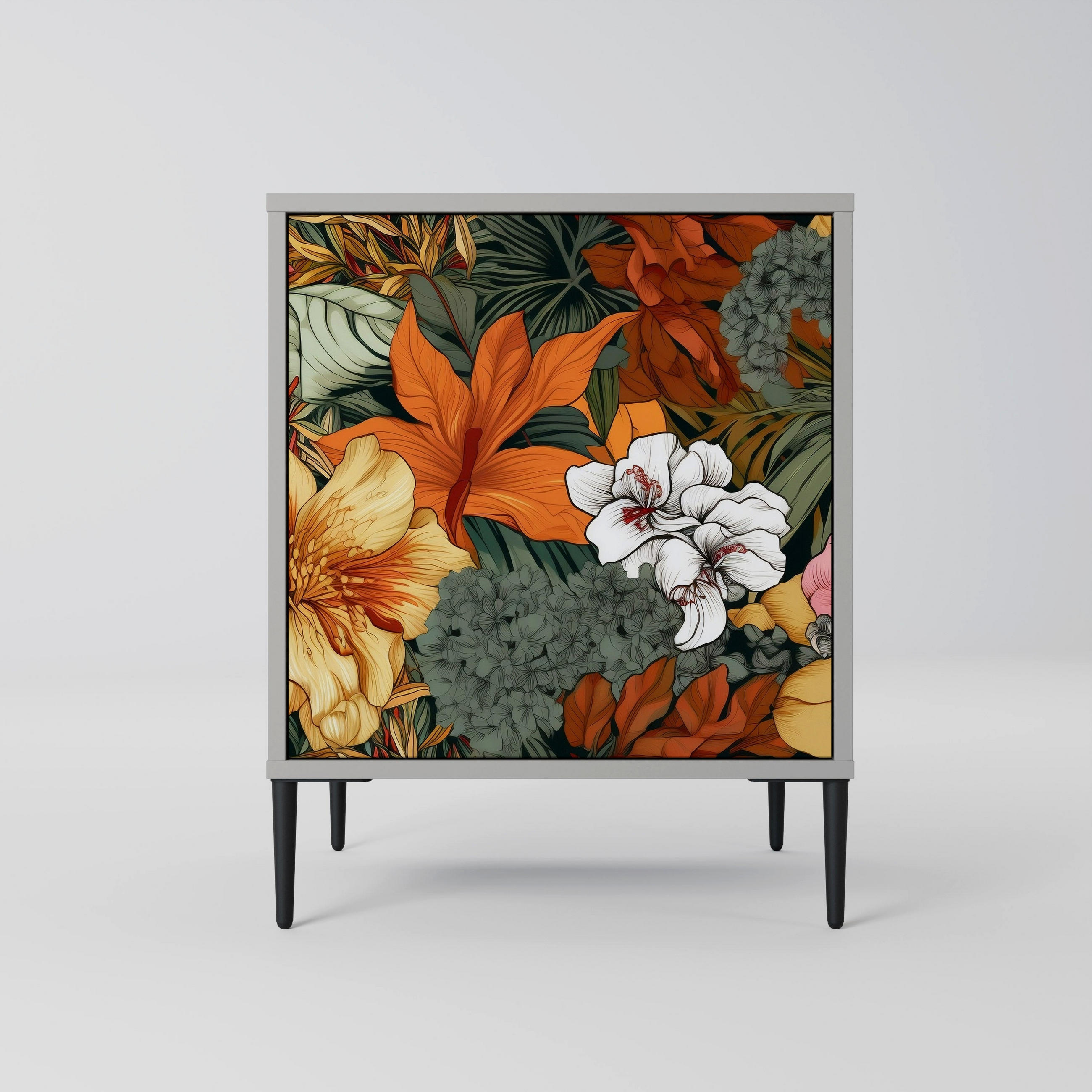 SpaceRebels Sideboard Grau 57.5x72.5x42 cm