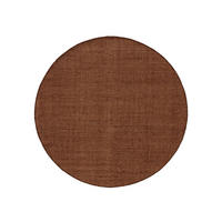 WOLLTEPPICH rund Rocco Braun ø 150 cm rund - Braun, Textil (150/150cm) - benuta Pure