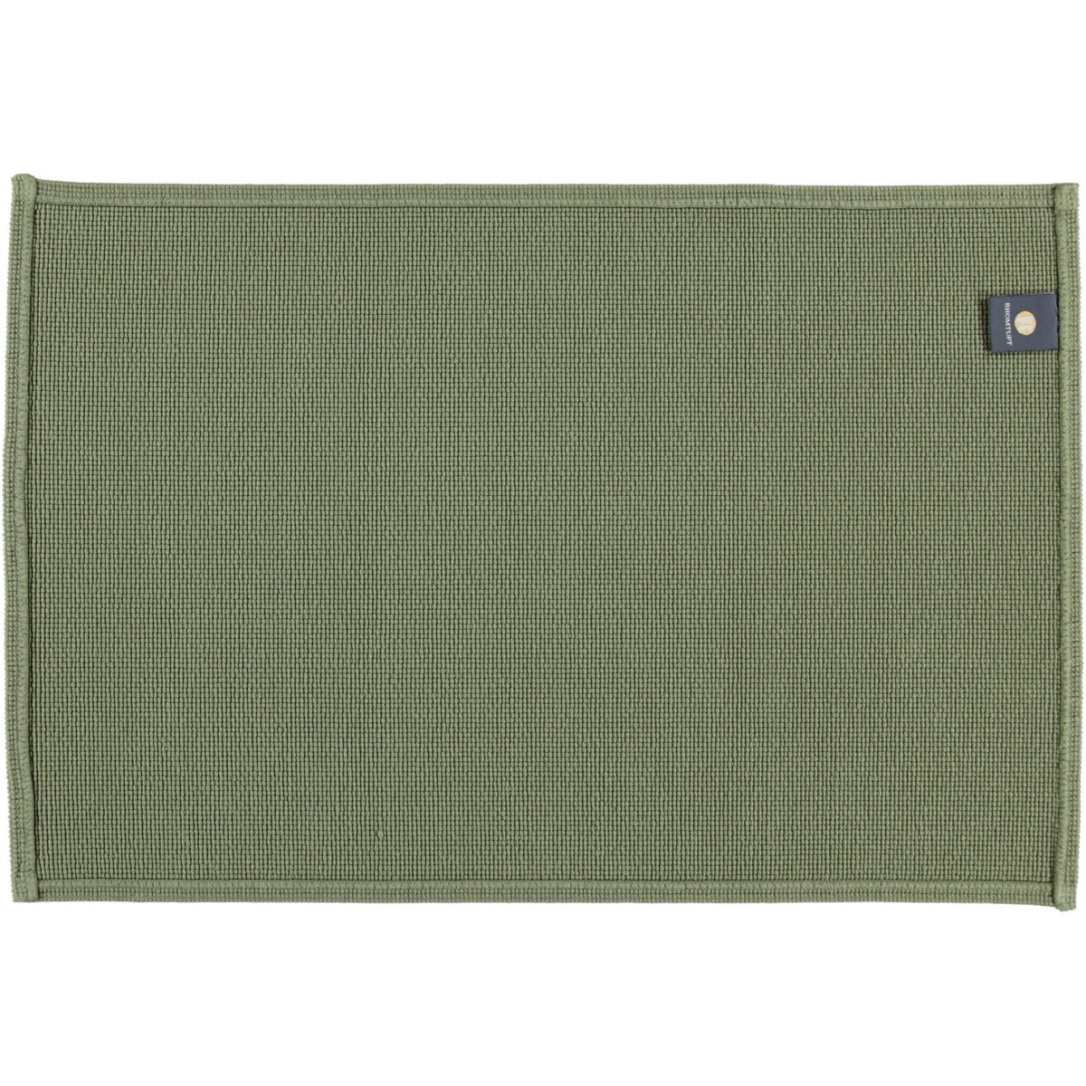BADEMATTEN PLAIN OLIVE - 404 - Olivgrün, Textil (60/90cm) - Rhomtuft