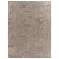 HOCHFLORTEPPICH 120/160 cm Tokio 476 - Taupe, Kunststoff (120/160cm) - Paco Home