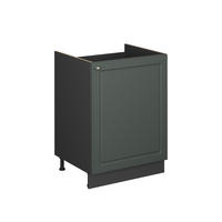 SKŘÍŇKA POD DŘEZ Fame-Line, Zelená zlatá země/Antracit, 60 cm - antracitová/zelená barva, kompozitní dřevo (60/82/51.6cm) - Vicco