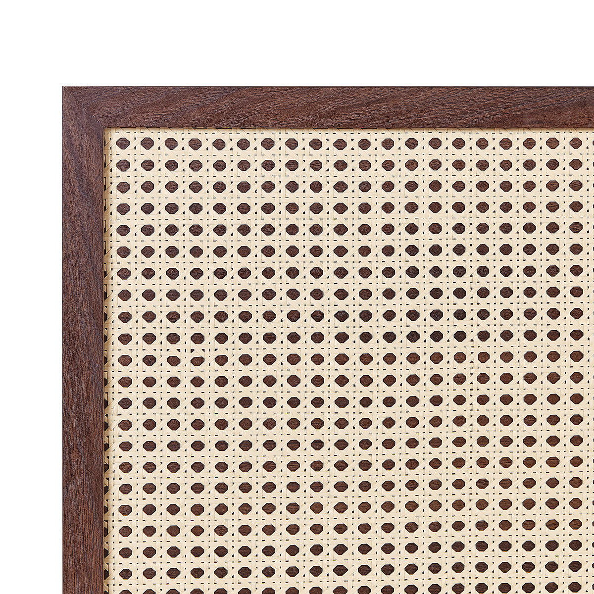 BETT mit Lattenrost 140/200 cm Braun Monpazier - Braun/Naturfarben, Holzwerkstoff (140/200cm) - Beliani