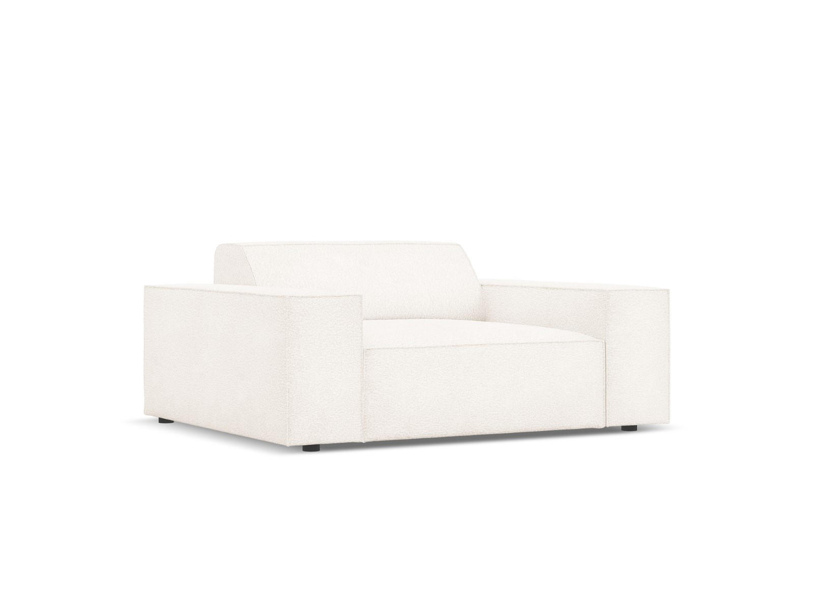 SESSEL Jodie aus Boucle beige - Beige, Textil (102/70/124cm) - Micadoni