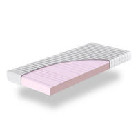 MATRATZE KSP-1000, 9-Zonen, Größe: 100x200, Härtegrad: H3 - Weiß, Textil (100/200cm) - Betten-ABC