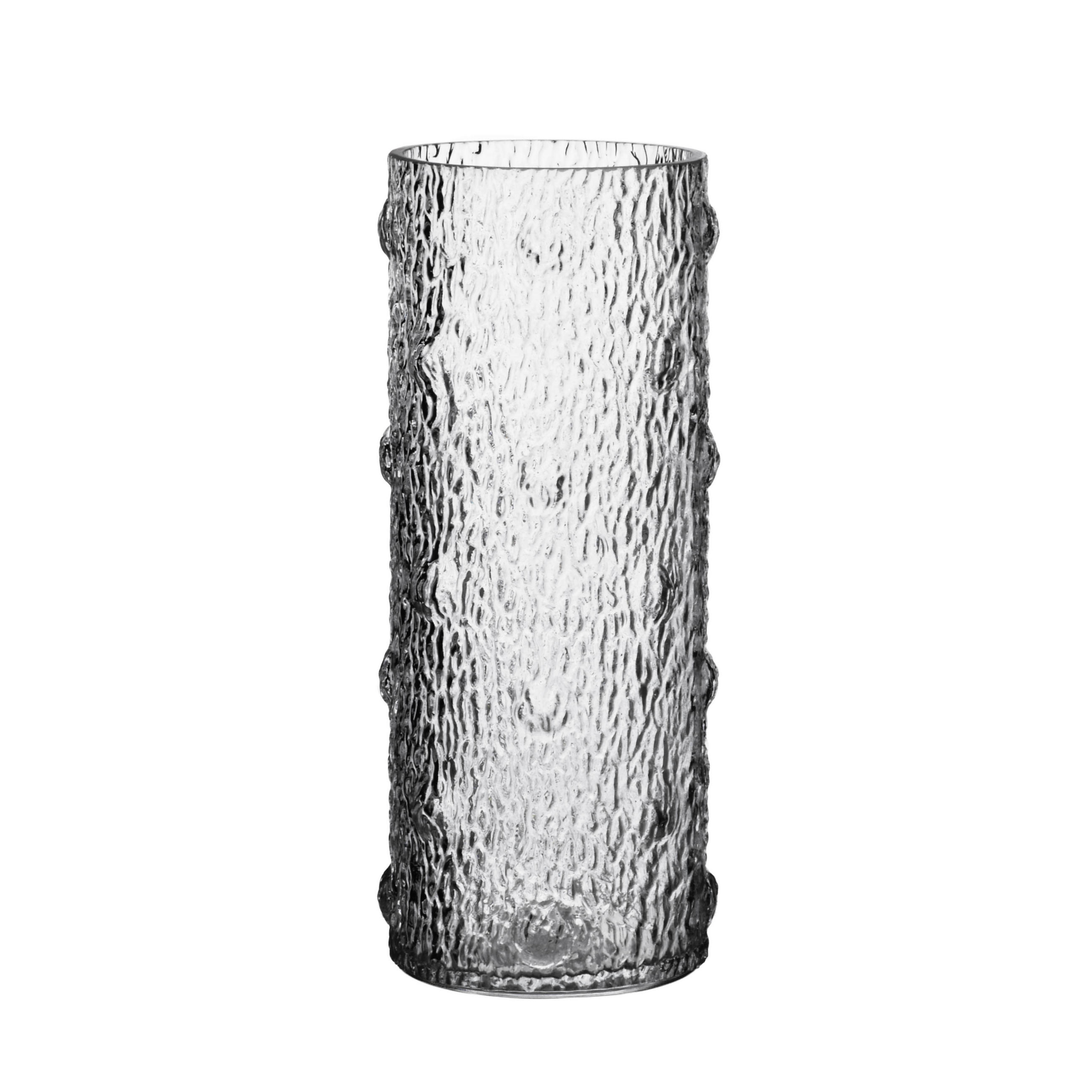 VASE Serenite Transparent 9,5x9,5xh25 cm Glas - Transparent, Glas (25cm) - Mondex