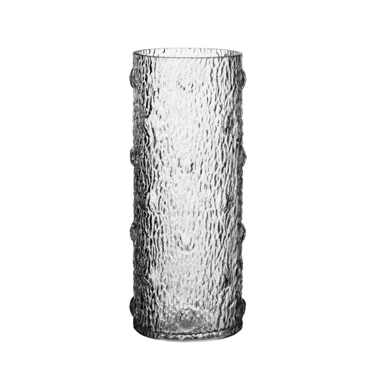 VASE Serenite Transparent 9,5x9,5xh25 cm Glas - Transparent, Glas (25cm) - Mondex