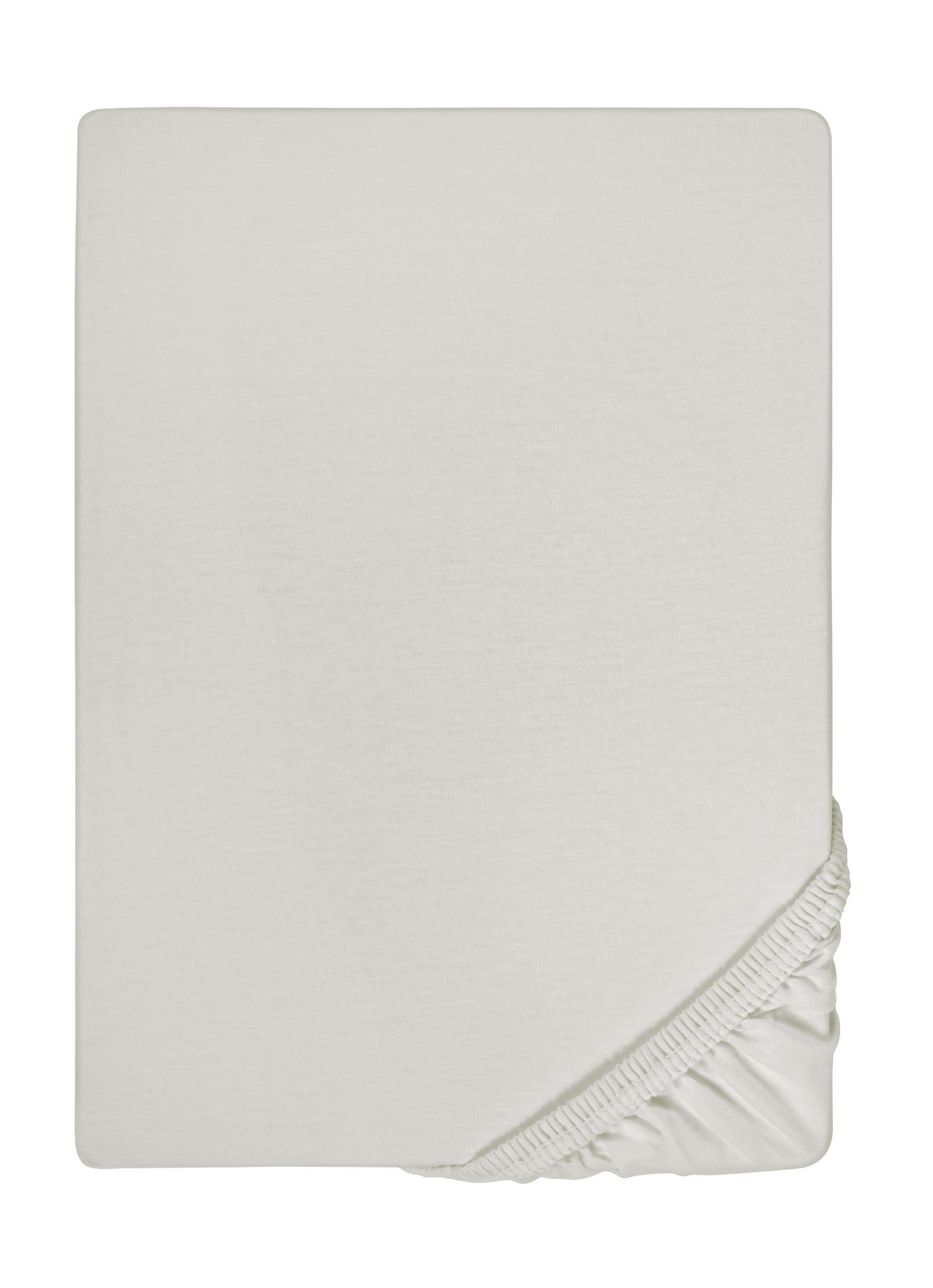 biberna Spannbetttuch Grau 70x140 cm