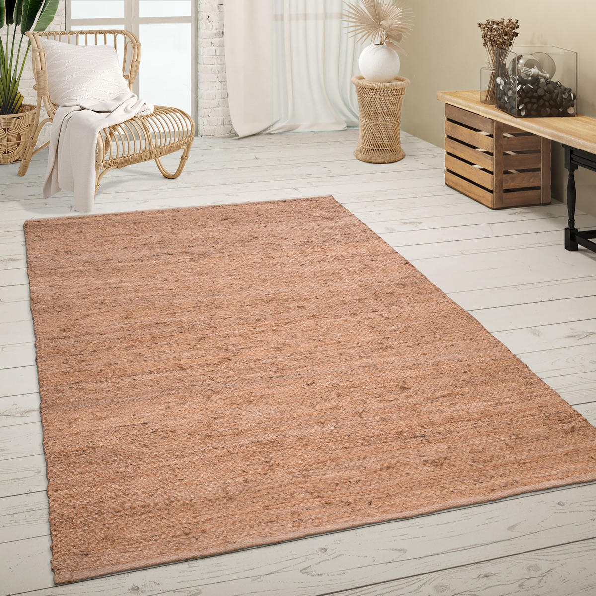 HOCHFLORTEPPICH 200/290 cm Skive 689 - Naturfarben, Textil (200/290cm) - Paco Home