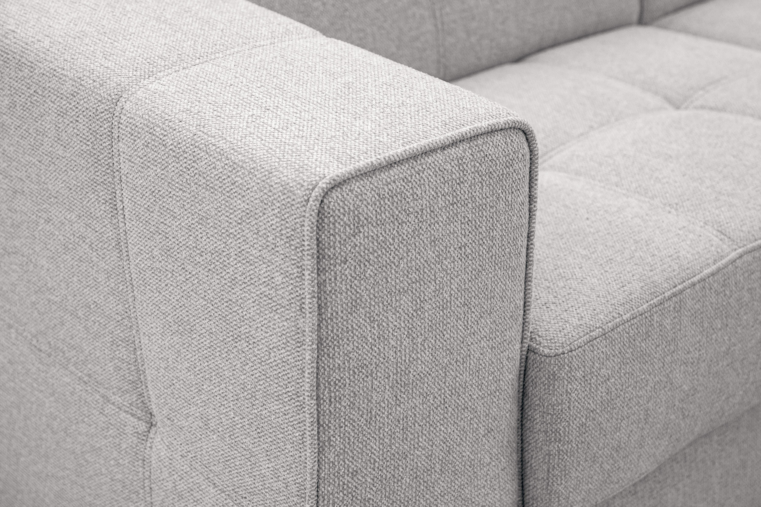 Thumbnail - Courtois Laville Sofa, Creme, Textil, 202x80x102 cm, Wohnzimmer, Sofas & Couches, Sofas, 3-Sitzer Sofas
