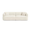 MODULARES-SOFA Campi aus Cord elfenbein 4 Sitzplätze - Ecru, Textil (90/70/255cm) - Cosmopolitan Design