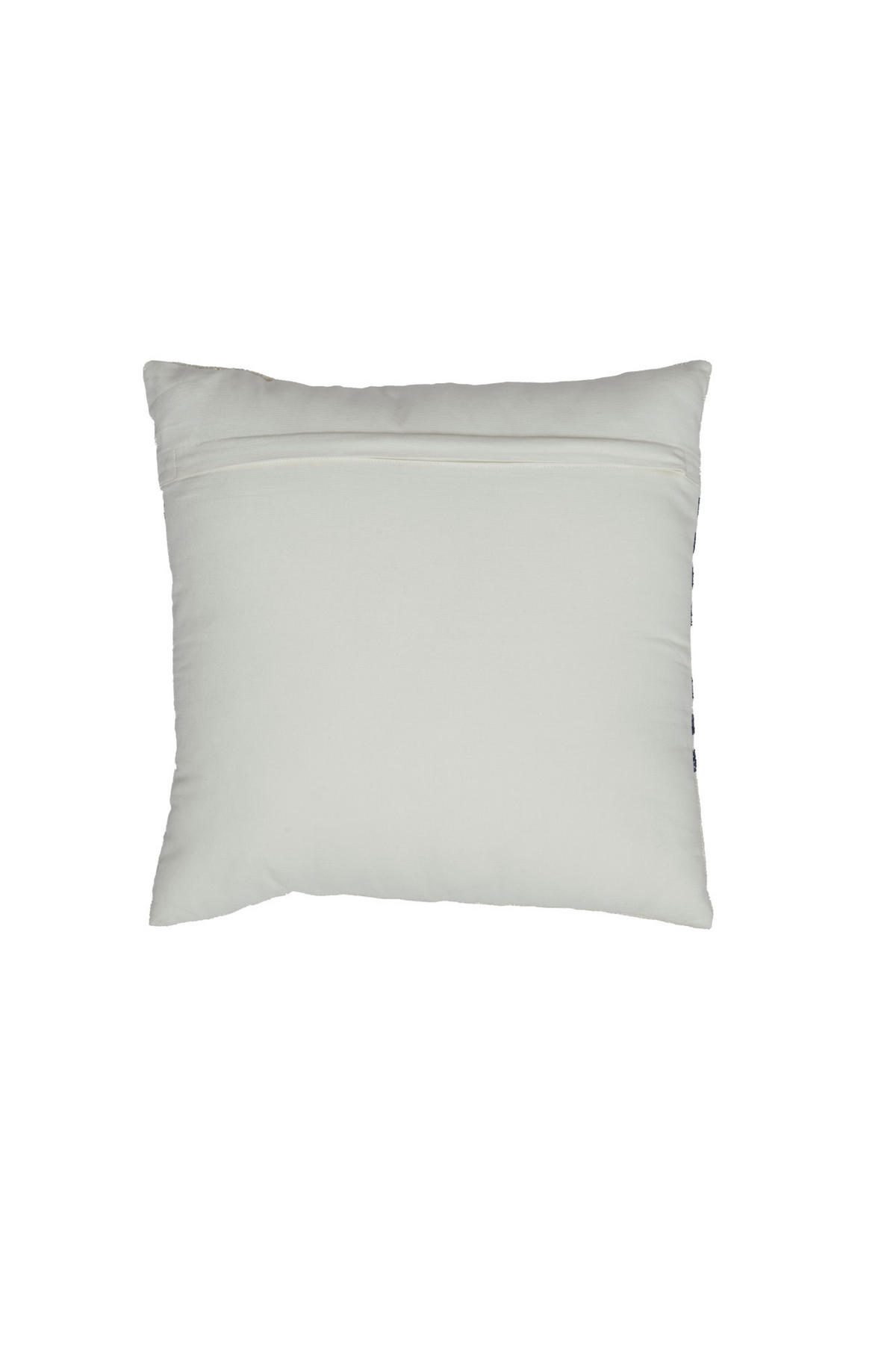 DEKOKISSEN Cinco Weiß 45/45/10 cm - Weiß, Textil (45/45cm) - Light & Living