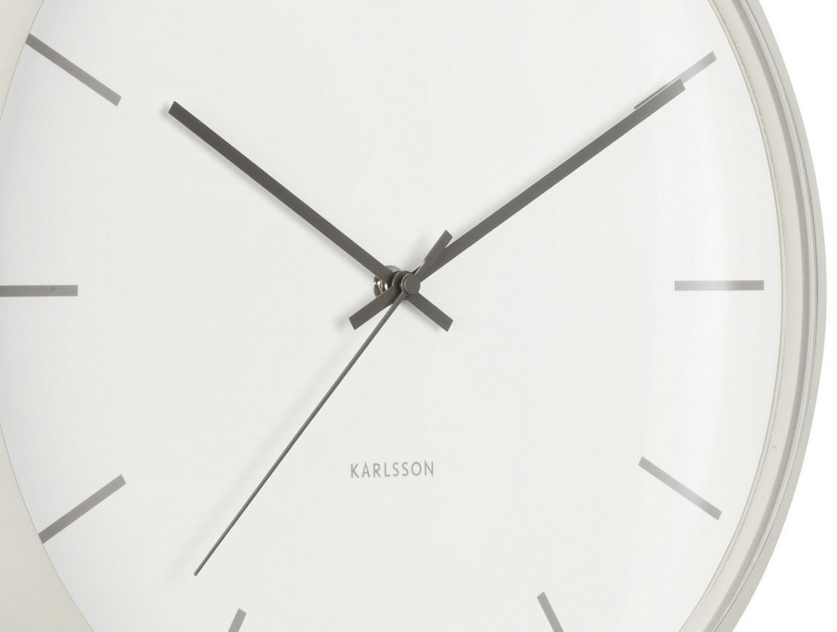 WANDUHR Nirvana Globe Ø40 cm - Grau, Metall (40/40/12cm) - Karlsson