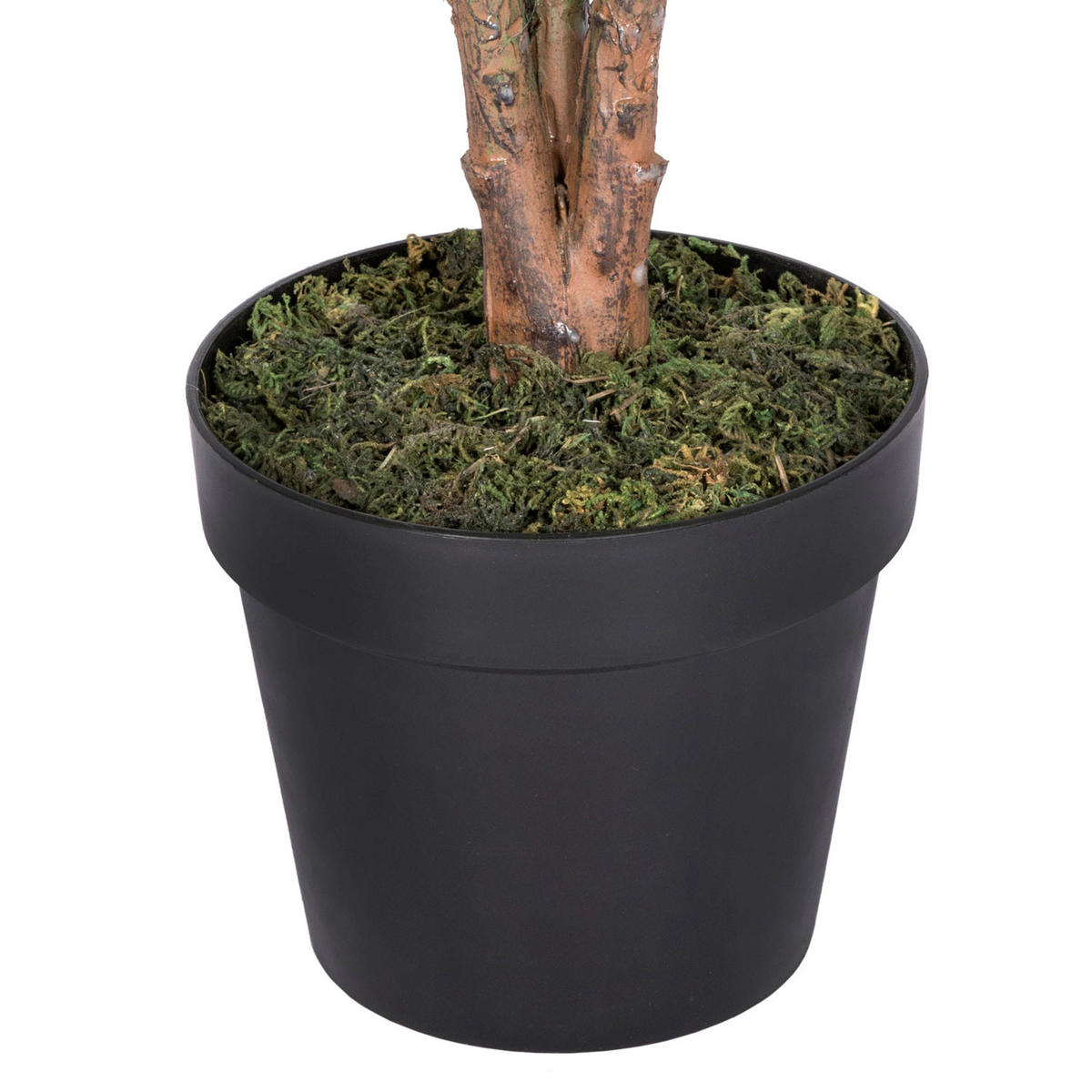 KUNSTBLUME Hortensien creme, 85 cm - Creme, Kunststoff (85cm) - Homescapes