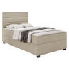 BOXBETT Elen - Beige/Schwarz, Holz/Holzwerkstoff (90/200cm) - MIRJAN24