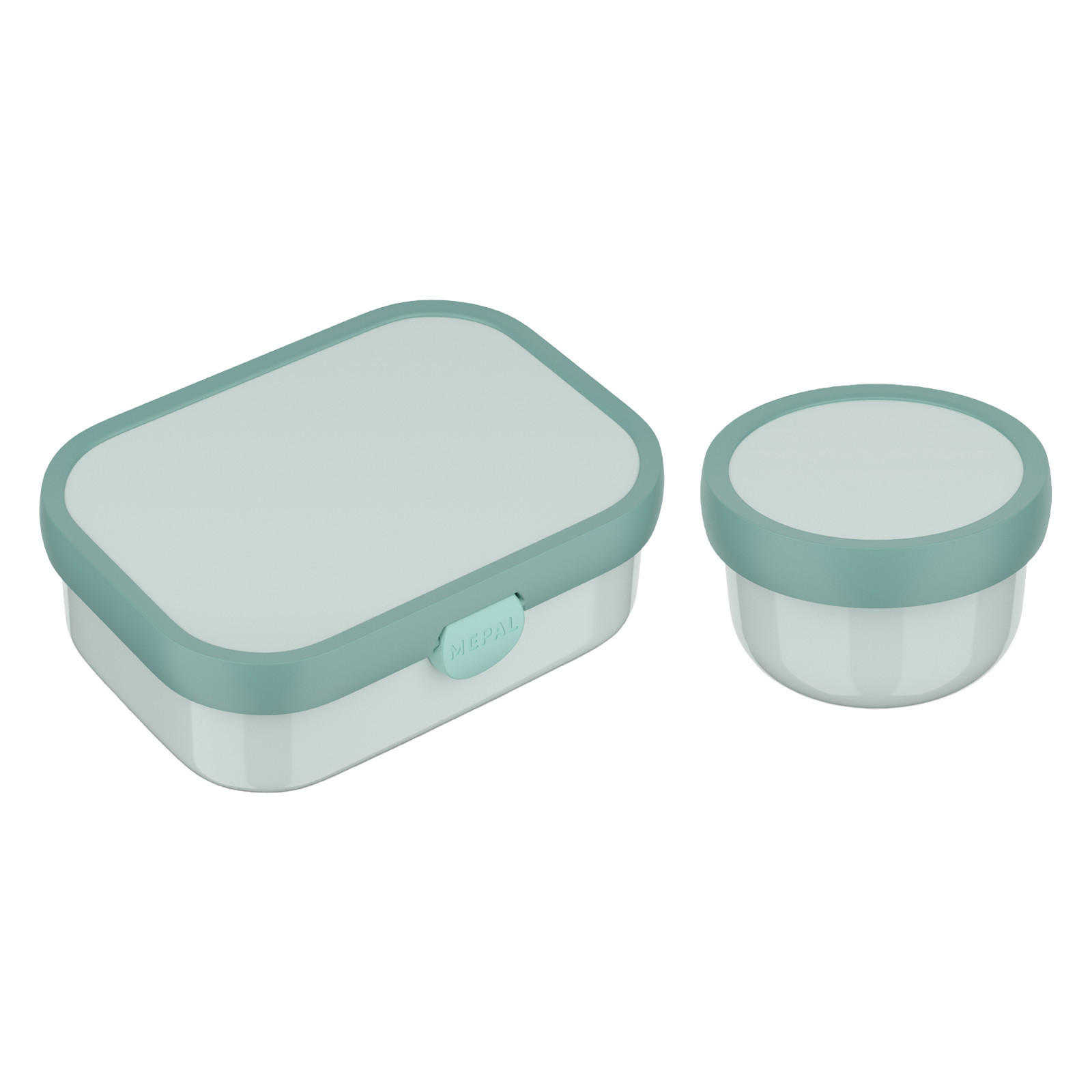 OBST- UND BENTOBOX Campus (2025) Cool Mint 300 & 750 ml 2er Set - Mintgrün, Kunststoff (1/1/1cm) - Mepal