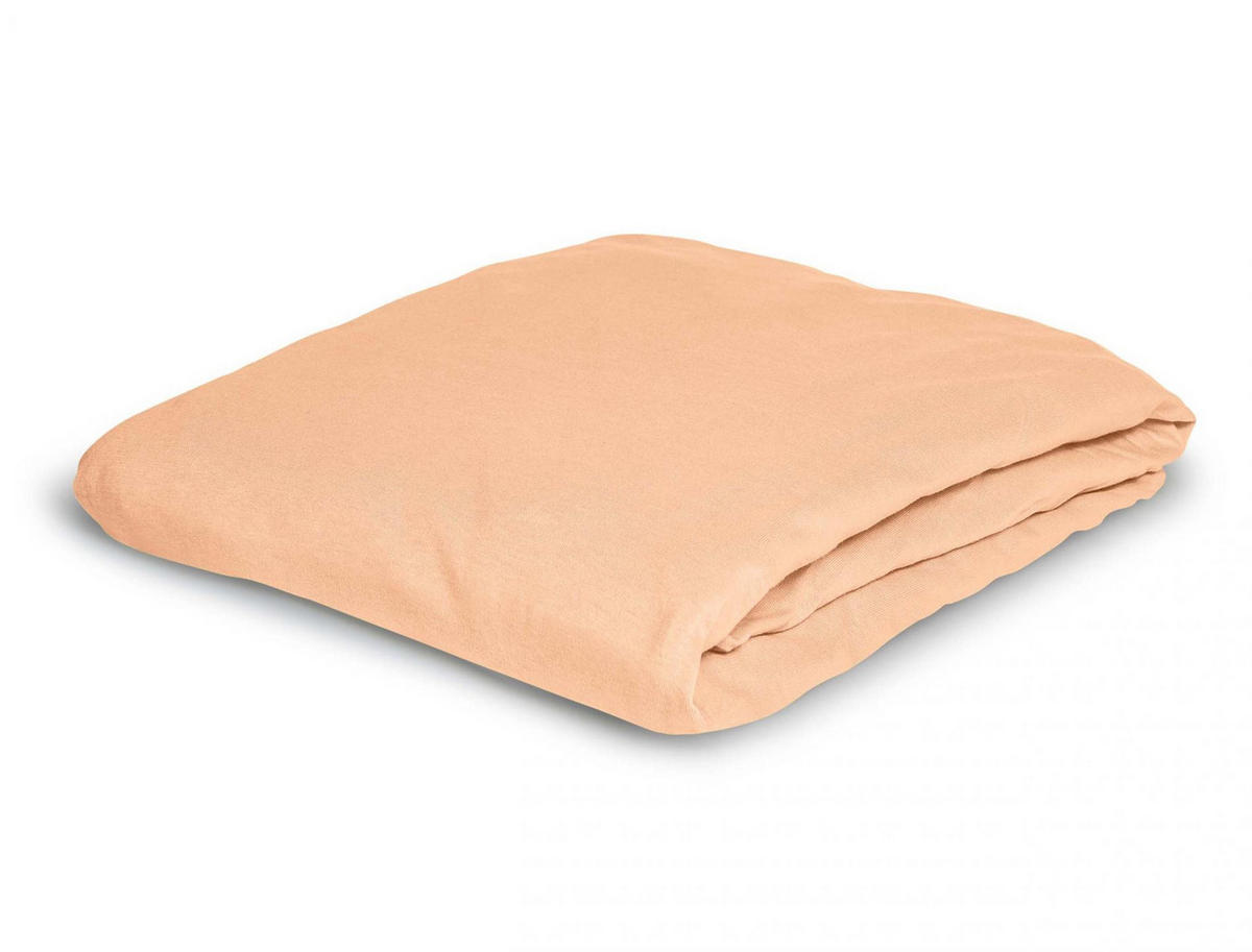 SPANNBETTTUCH ROYAL 0003 - Orange, Textil (100/200cm) - Irisette