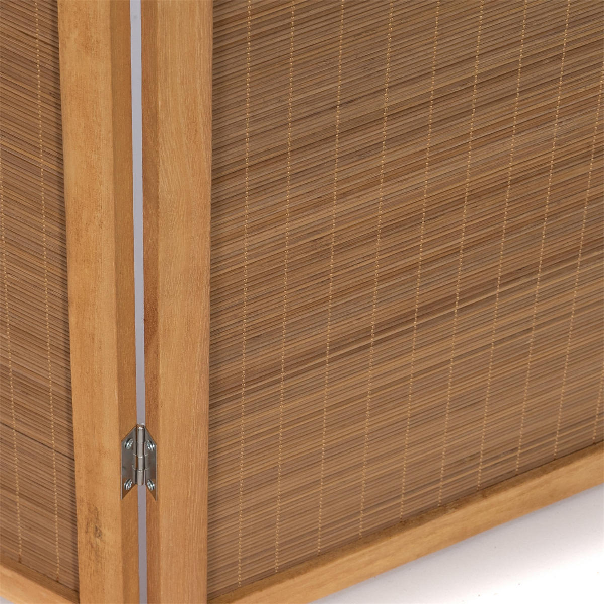 RAUMTEILER Alara 3-tlg. Bambus - Braun, Holz (120/170/2cm) - CREEDWOOD
