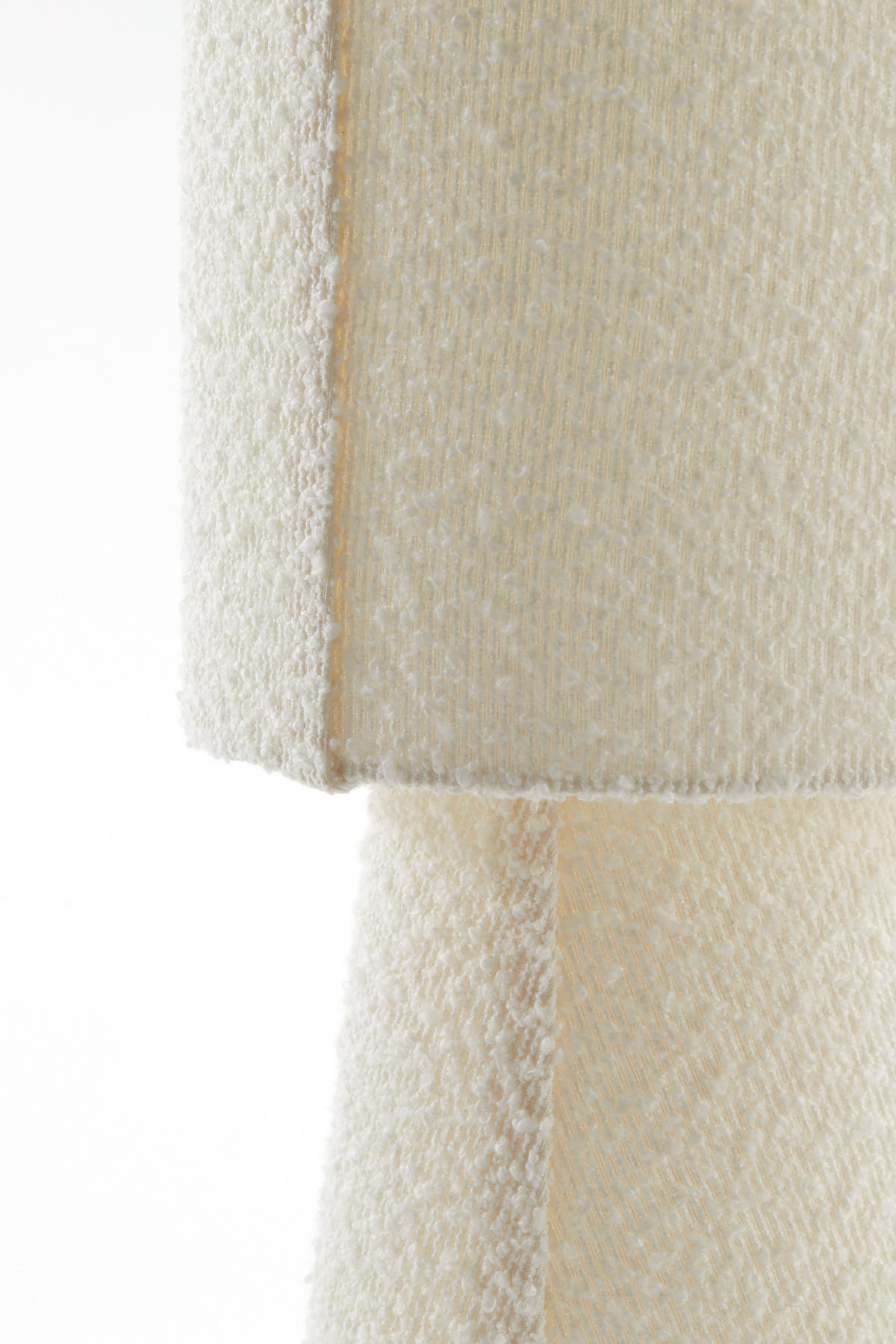TISCHLAMPE Mikkel Weiß Ø20/58 cm - Weiß, Textil (20/20/57.5cm) - Light & Living