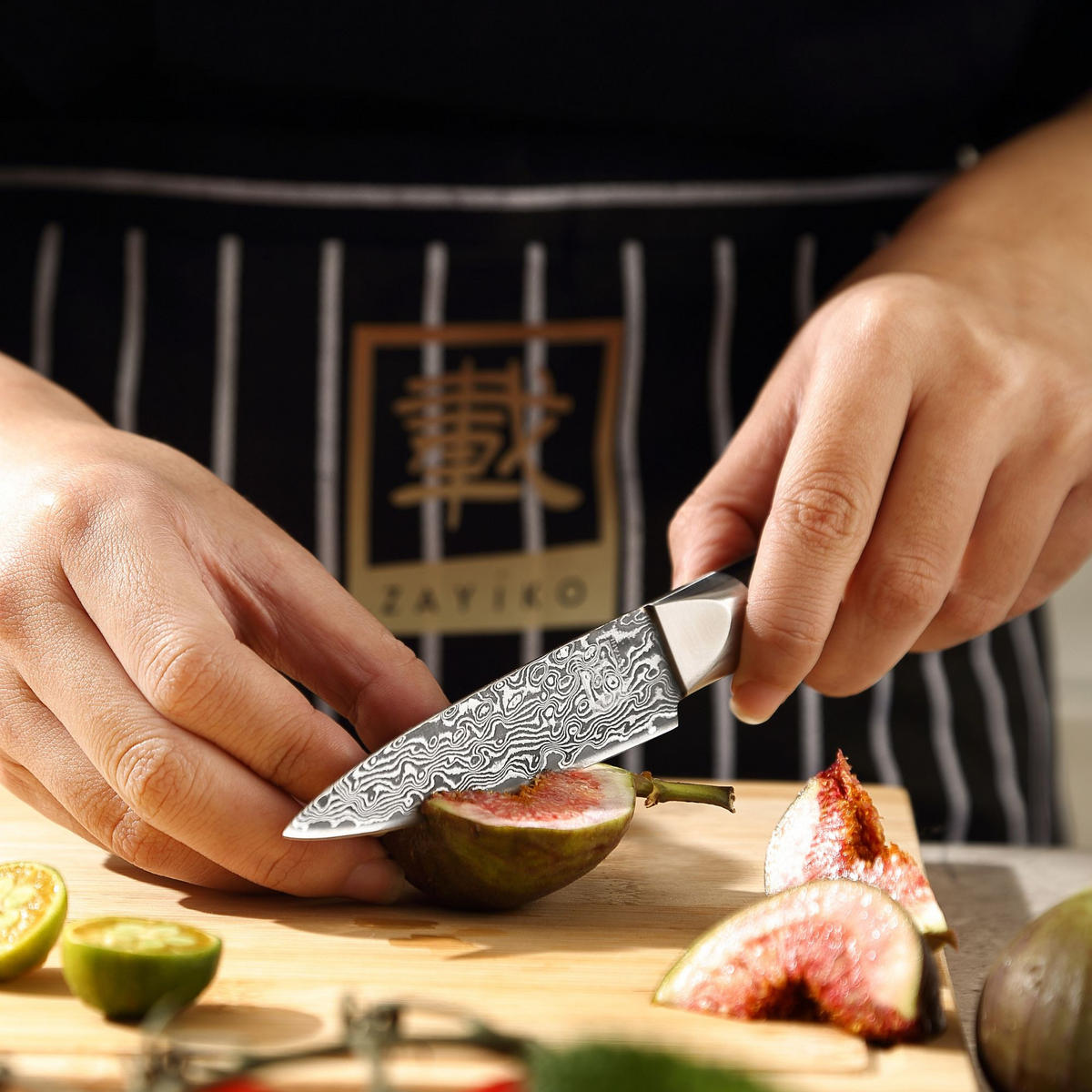 OFFICEMESSER 9 cm - Schwarz, Holz/Metall (20cm) - Zayiko