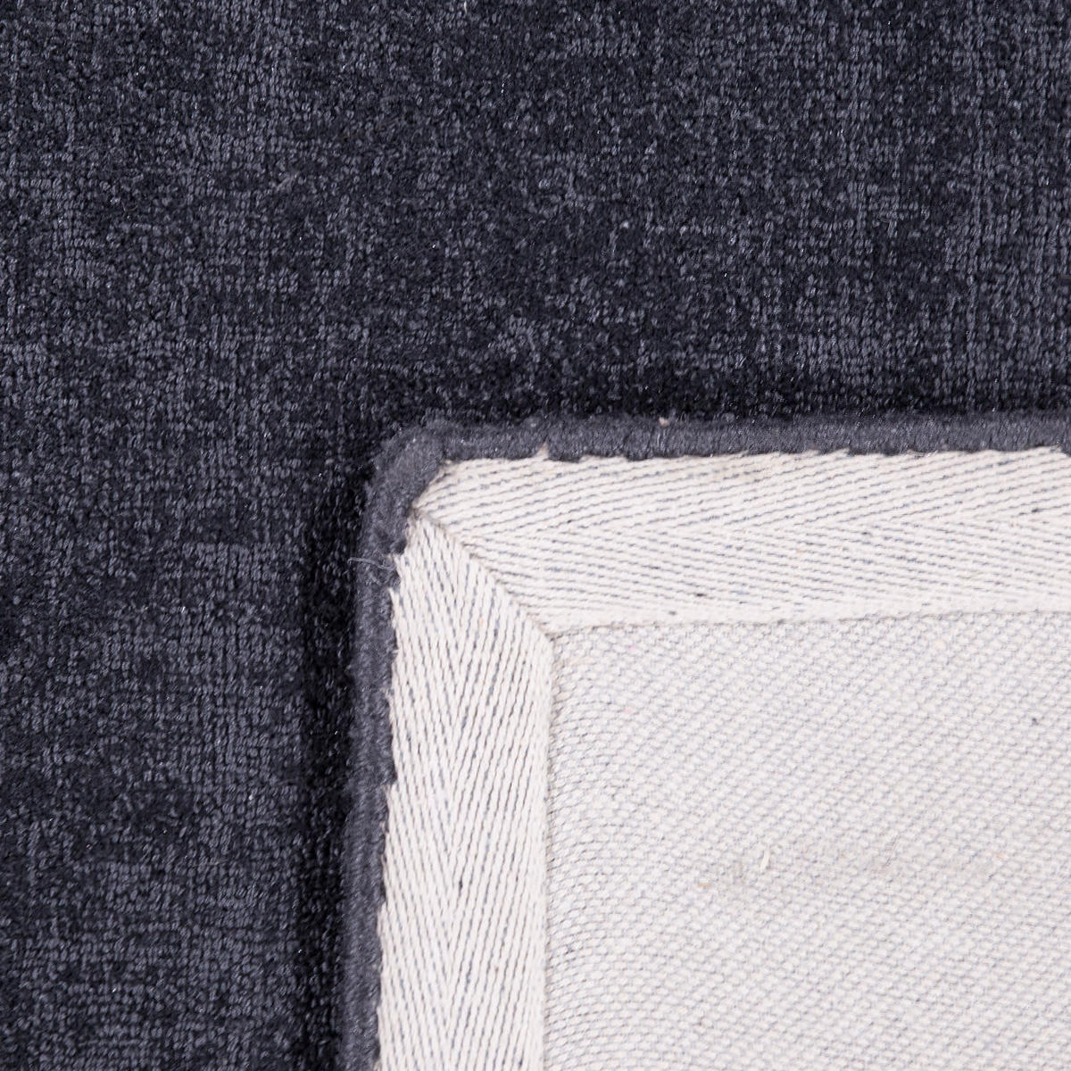 KURZFLORTEPPICH 200/200 cm Randers 578 - Anthrazit, Kunststoff (200/200cm) - Paco Home