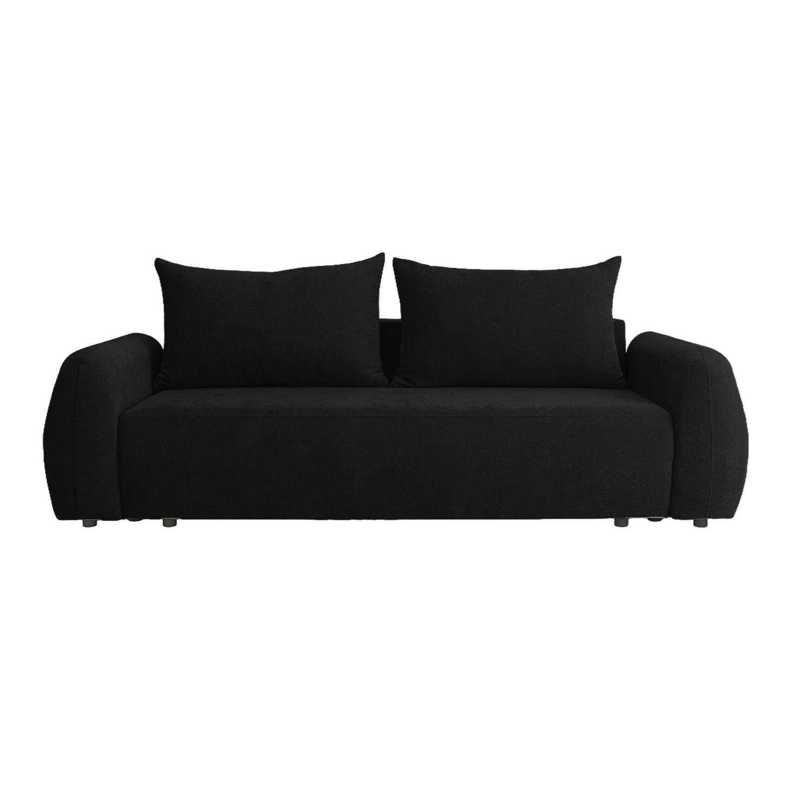 Fedve SOFA MUNDUK s rozkládací funkcí, Černá