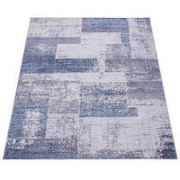 KURZFLORTEPPICH 80/300 cm Bari 873 - Blau, Textil (80/300cm) - Paco Home