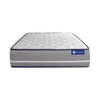 MATRATZE Actiflex pur Taschenfederkern 100 x 190 cm h3 - Weiß, Textil (100/190cm) - ACTISOM
