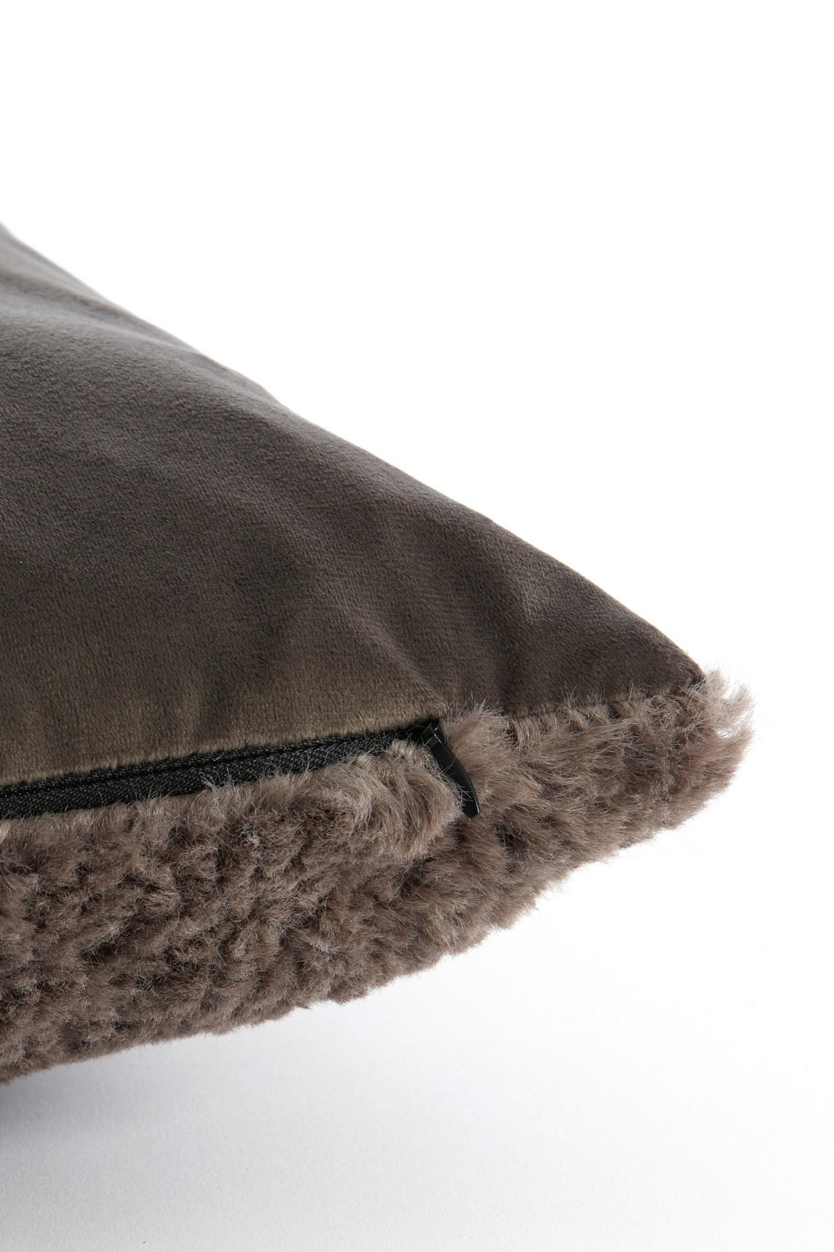 DEKOKISSEN Viterbo - Grau - 45/45/10 cm - Grau, Textil (45/45cm) - Light & Living